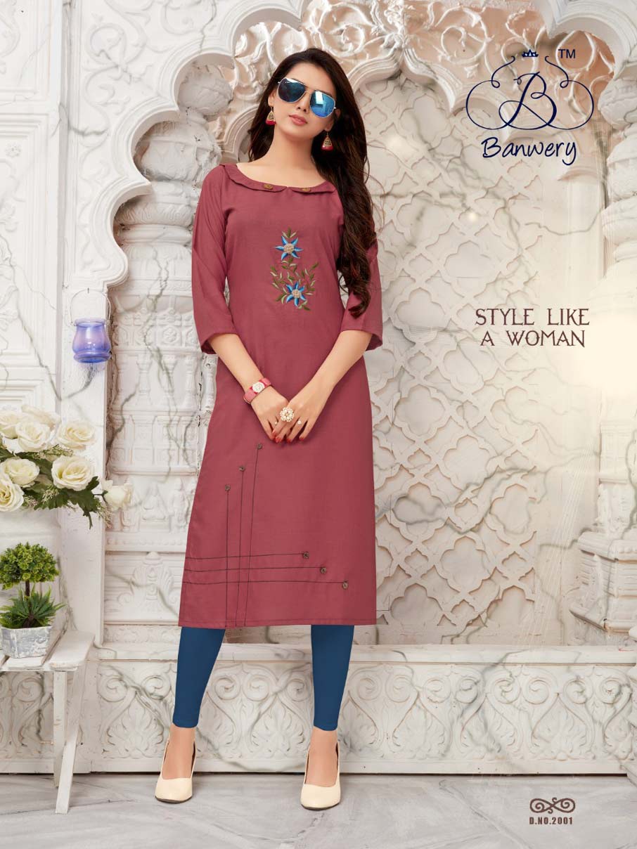Banwery Blend Vol-2 Cotton Kurtis Catalog Banwery Blend Vol-2 Cotton Kurtis Catalog